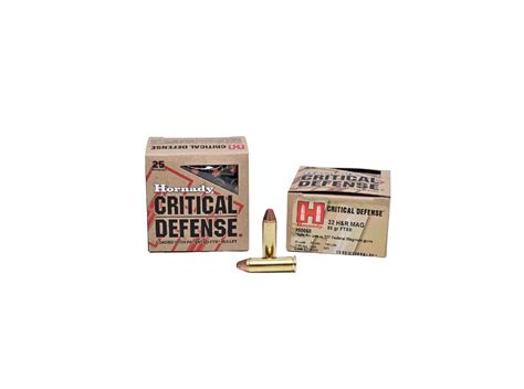 Hornady Critical Defense H R Mag Ammo Ftx Ct Box