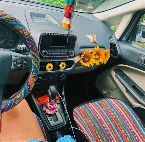 Indie Boho Car Interior