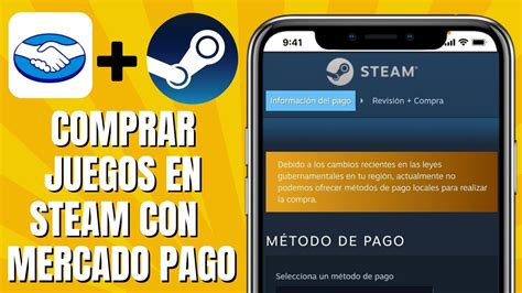 Cómo COMPRAR Juegos En STEAM Con MERCADO PAGO Pagar Con MERCADO