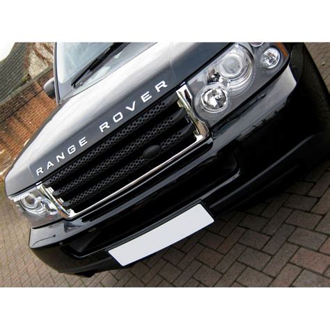 Range Rover Sport (05-09) - Supercharged Style Front Grill (Chrome with Black mesh)