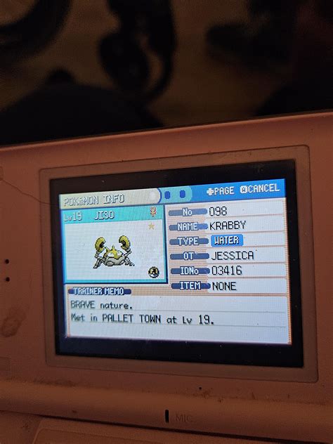 [3]Caught a shiny Krabby in Leafgreen at 165 RE while going for Staryu ...