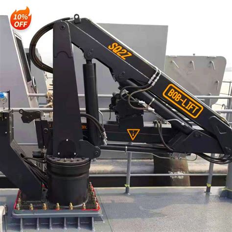 Bob Lift Folding Hydraulic Cranes Machine Small Boat Knuckle Boom