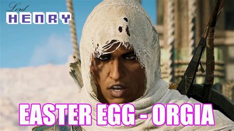 Assassins Creed Origins Easter Egg Orgia ͡° ͜ʖ ͡° Youtube