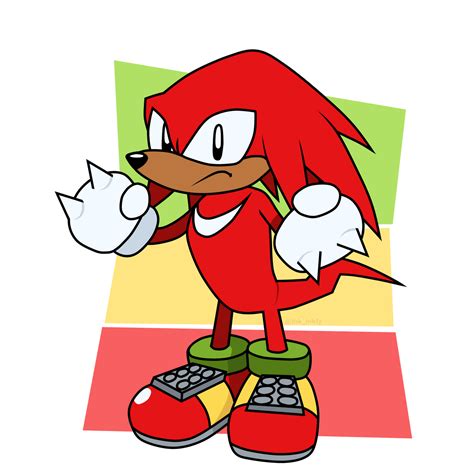 Classic Knuckles - (3/4) by ink-inkly on DeviantArt