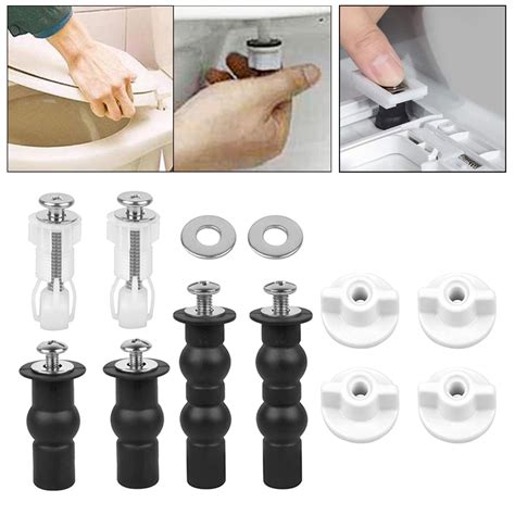 Screw Toilet Toilet Seat Fixing Screws Rubber Spreader S Toilet Seat