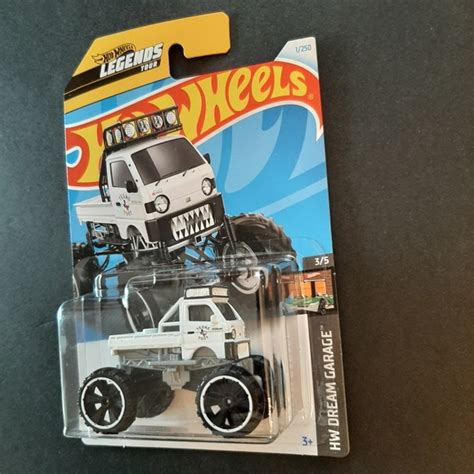Mattel Other Hot Wheels Mazda Autozam Hw Dream Garage Collection White Monster Truck