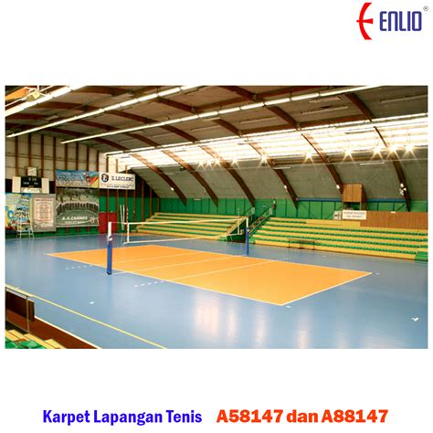 Karpet Lapangan Voli Indoor ENLIO Id Dari CV Jaya Bersama