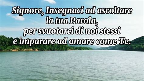 Signore Insegnaci Ad Amare