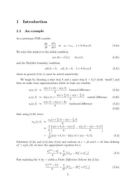 Pdf Notes On Numerical Analysis And Methods Dr J M Ashfaque