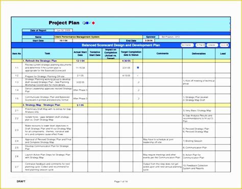 Free Task Management Templates Of 11 Free Excel Template for Project ...