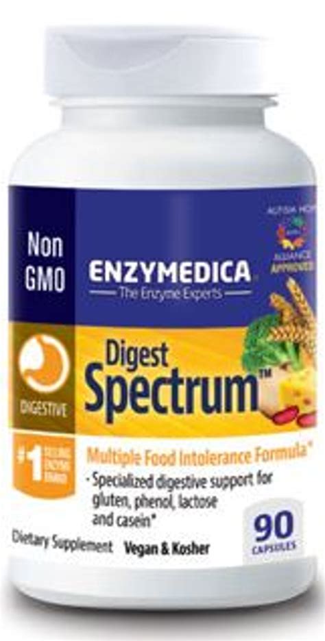 Digest Spectrum 90 Veg Capsules By Enzymedica Buy Enzymedica Digest