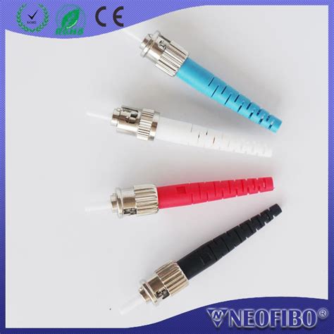 St Fiber Optical Connector With 25mm Ferrule Shenzhen Neofibo