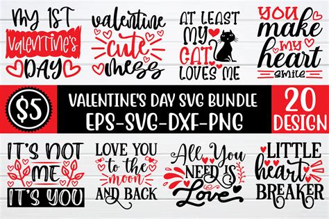 Valentines Day Svg Bundle Vol 1 By Bdb Graphics Thehungryjpeg