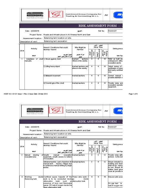 Risk Assessment Tower Crane Draft Pdf Crane Machine Safety