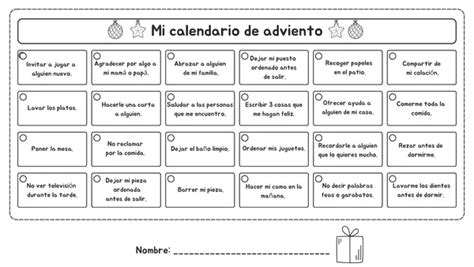 Calendario De Adviento Profe Social