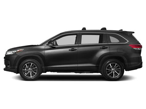 Midnight Black Metallic Toyota Highlander Xle V Awd Natl For