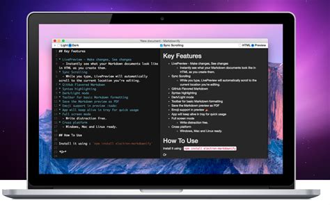 Markdownify Markdown Editor For Windows Linux And MacOS