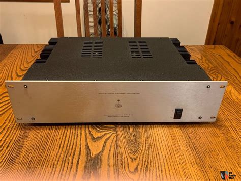 Counterpoint Sa 12 Stereo Hybrid Power Amp One Owner Silver Face Nice