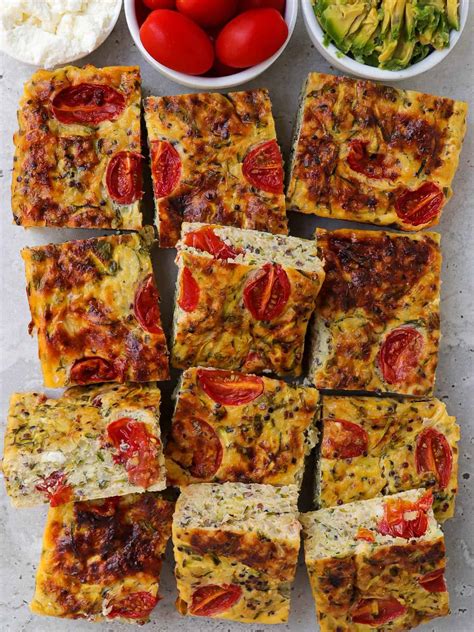 Healthy Gluten Free Zucchini Slice Goodness Avenue