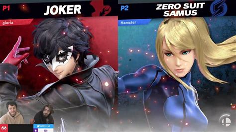 Marss Zero Suit Samus Vs Naitosharp Sharp Joker Nov