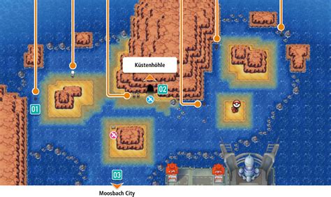 Pokemon Emerald Ocean Map