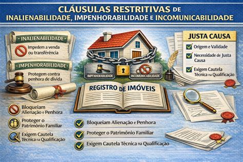 Impenhorabilidade E Incomunicabilidade - Cláusulas restritivas de inalienabilidade, impenhorabilidade e ...