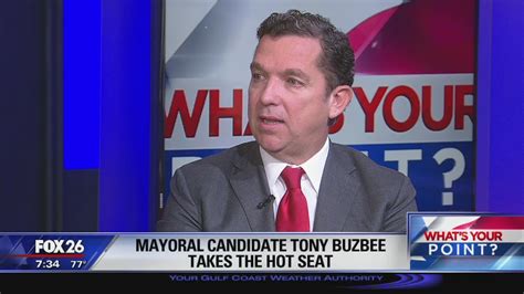 Mayoral Candidate Tony Buzbee In The Hot Seat Whats Your Point Fox