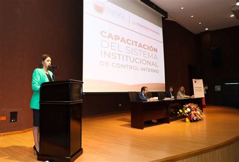 Capacitan a servidores públicos sobre Sistema Institucional de Control