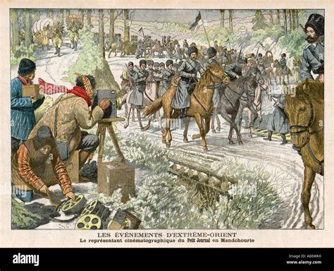 Russia Japan War Filmed Stock Photo - Alamy