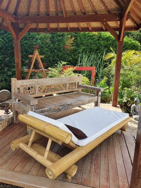 Transat Bali Sayang Bamboo Spécialiste Du Gazebo Traditionnel