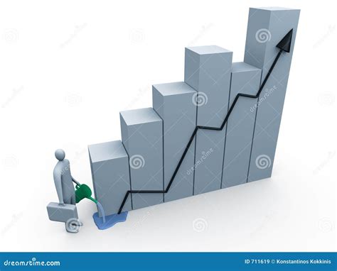 Business Growth Stock Illustration Illustration Of Success 711619