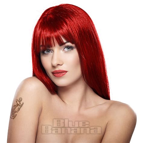 Stargazer Semi Permanent Golden Flame Hair Dye Red Conditioning Colour