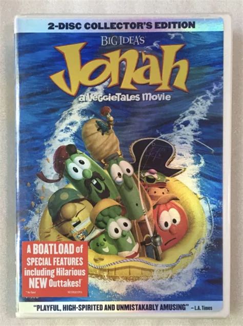 BIG IDEA S JONAH A VeggieTales Movie DVD 2 Disc Collector S Edition