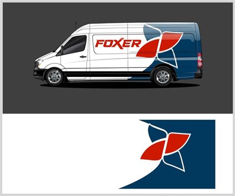 Premium Vector Van Wrap Livery Design Ready Print Wrap Design