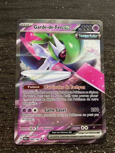 Garde De Fer Ex Faille Paradoxe Carte Pokemon