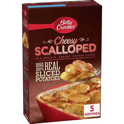 Betty Crocker Cheesy Scalloped Potatoes 5 Oz Box