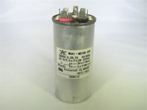 Cbb R Uf Vac Capacitor Capacitor Industries