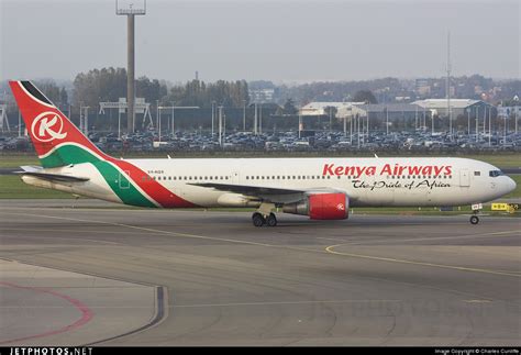 Y Kqx Boeing N Er Kenya Airways Charles Cunliffe Jetphotos