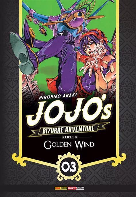 Jojos Bizarre Adventure Parte Golden Wind Biblioteca