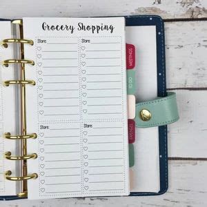 Home Chores Planner Inserts Planner Etsy