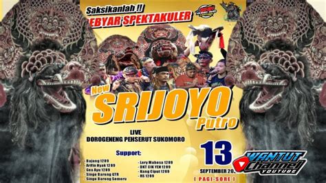 Live Jaranan Hari Ini New Srijoyo Putro Dorogeneng Pheserut