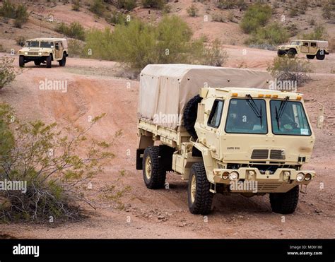 Arizona Army National Guard Soldiers From The 198th Regional Support