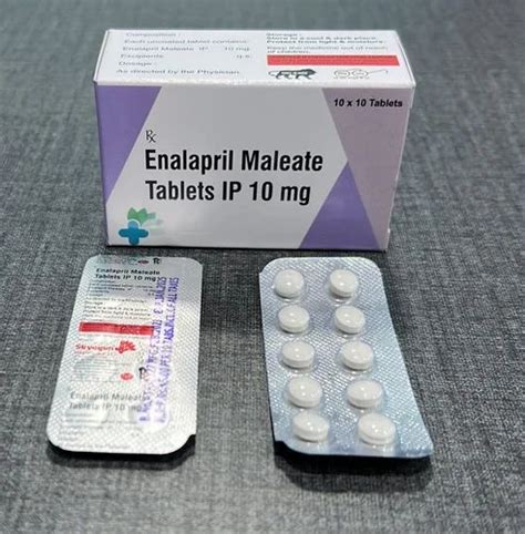 Enalapril Maleate Tablet Ip Mg For Hospital At Best Price In Mumbai