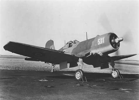 Asisbiz Fleet Air Arm Vought F U A Corsair Mkii White Jt Buno