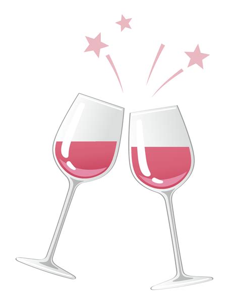 Wine Toast Clip Art