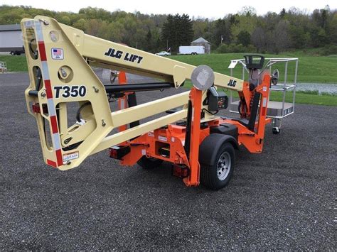 2017 Electric Jlg T350 Trailer Mounted