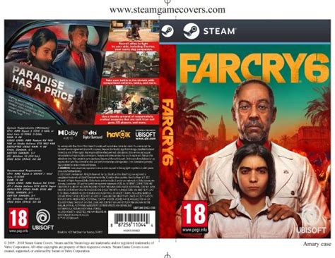 Steam Game Covers: Far Cry 6 Box Art