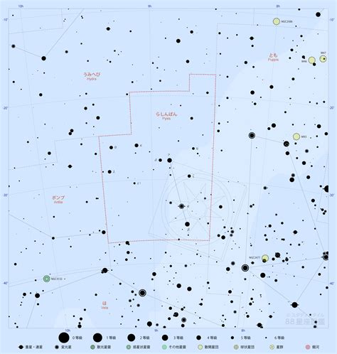 全天星図（星図一覧）｜やさしい88星座図鑑