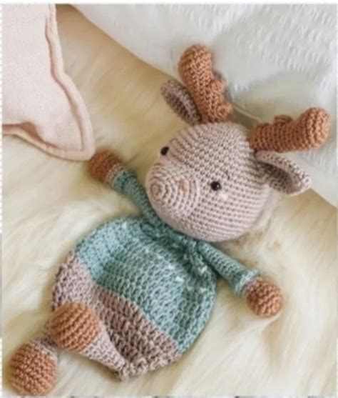 Receita Naninha Rena Amigurumi Amigulandia