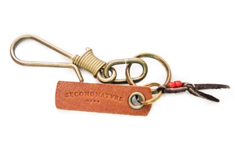 Brass Key Ring Secondnatvre